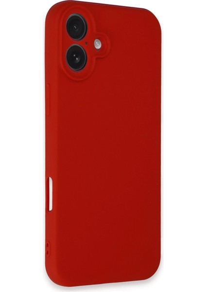 Apple iPhone 16 Uyumlu Silikon First Kapak Kırmızı fiyatları