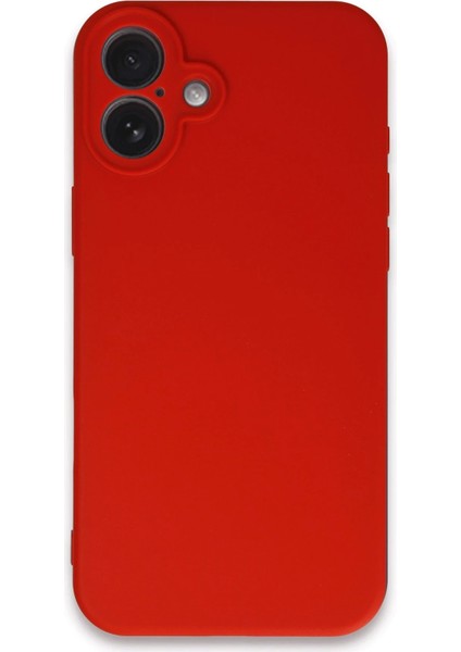 Apple iPhone 16 Plus Uyumlu Silikon First Kapak Kırmızı fırsatları