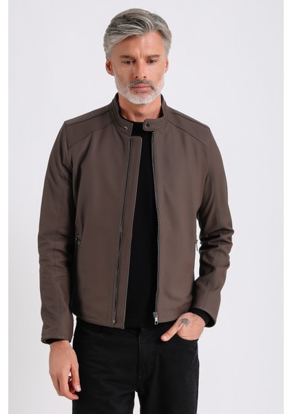 Alberty Erkek Deri Ceket modelleri