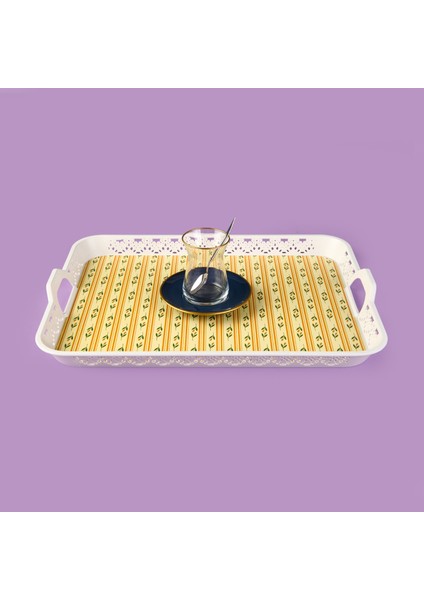 Kitchen Botanik Tepsi - Renkli - 41X31 cm fiyatları