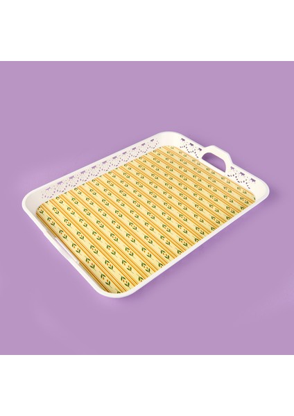 Kitchen Botanik Tepsi - Renkli - 41X31 cm modelleri