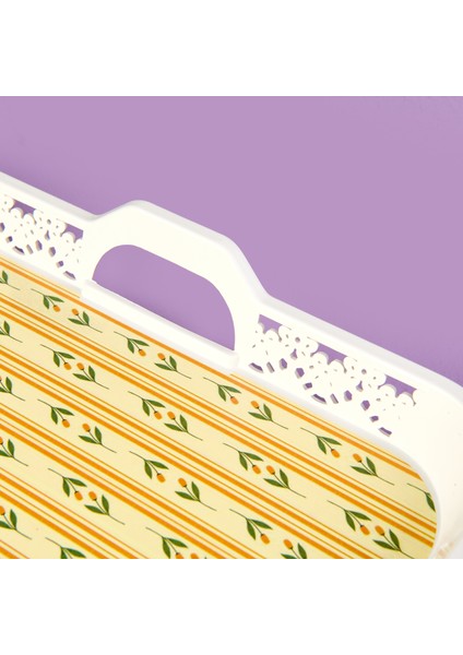 Kitchen Botanik Tepsi - Renkli - 41X31 cm fırsatları