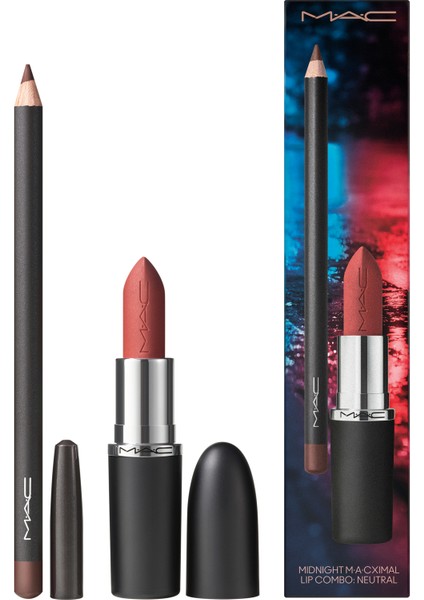 Macximal Midnight Lipcombo - Ikili Dudak Seti - Neutral