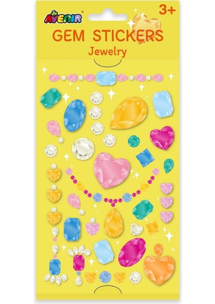 Mücevher Çıkartmaları - Jewels
