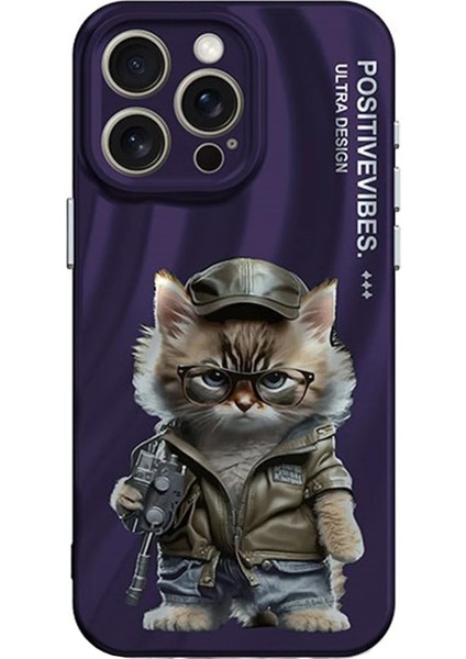 Apple iPhone 14 Pro Uyumlu Resimli Crew Kapak No:8