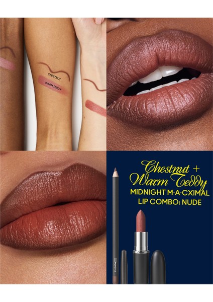 Macximal Midnight Lipcombo - Ikili Dudak Seti - Neutral fırsatları