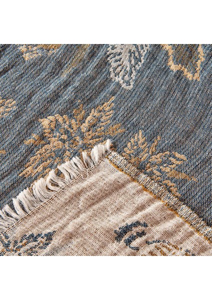 Soft Mavera Çift Kişilik Yatak Örtüsü - Mavi - 230X240 cm modelleri