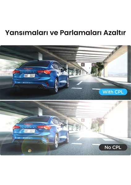 CPL-600 Polarize RTC420/RC320/A329S/A329T/A229 Ultra Arka Kamera Uyumlu Cpl Filtre modelleri