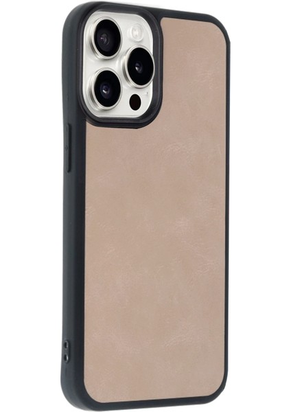 Apple iPhone 14 Pro Max Uyumlu Premium Suni Deri Aras Kapak Pudra fiyatları
