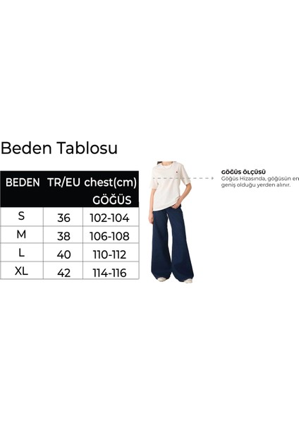 Bej Bisiklet Yaka Kısa Kollu Oversiize T-Shirt modelleri
