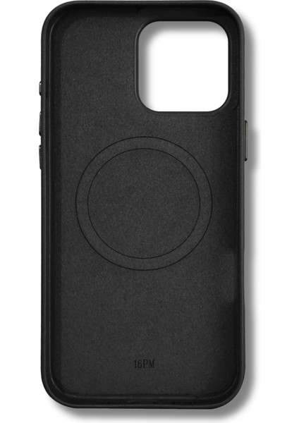 Apple iPhone 13 Uyumlu Magsafe Özellikli Premium Deri Görünümlü Tax Kapak Siyah fiyatları