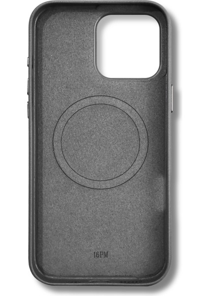 Apple iPhone 14 Uyumlu Magsafe Özellikli Premium Deri Görünümlü Tax Kapak Gri fiyatları
