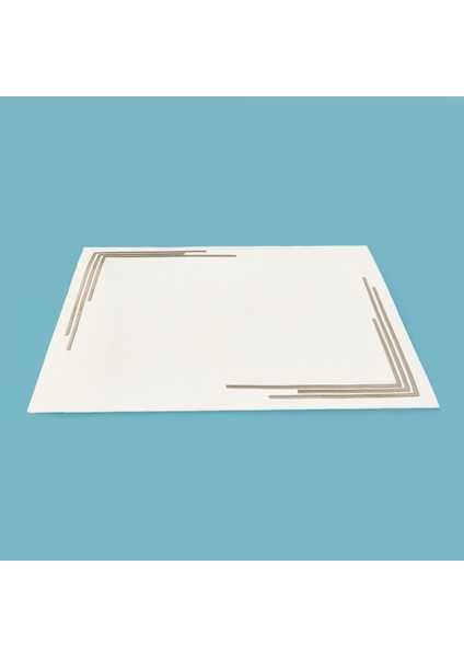 Kitchen Deri Amerikan Servis - Krem - 32X44 cm modelleri