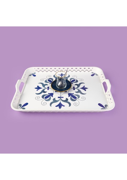 Kitchen Blueness Tepsi - Renkli - 51X38 cm fiyatları