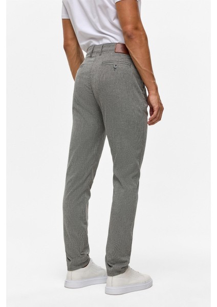 Siyah Slim Armürlü Kanvas Pantolon indirimleri