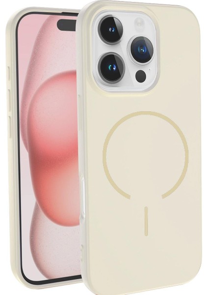 Apple iPhone 13 Uyumlu Magsafe Özellikli Içi Kadife Silikon Aqua Kapak Taş fiyatları