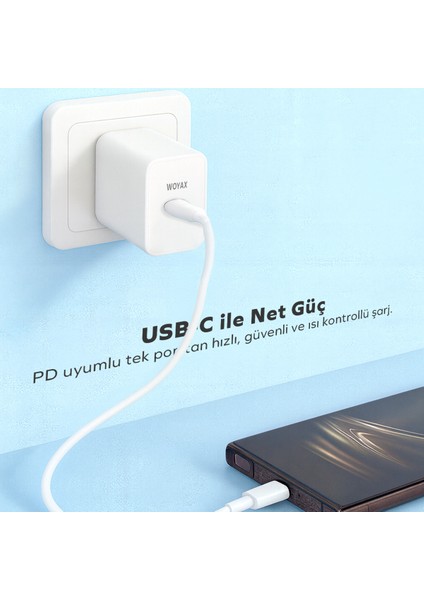 Pd Hızlı Şarj Adaptörü 45W Android / iPhone / Tablet fırsatları