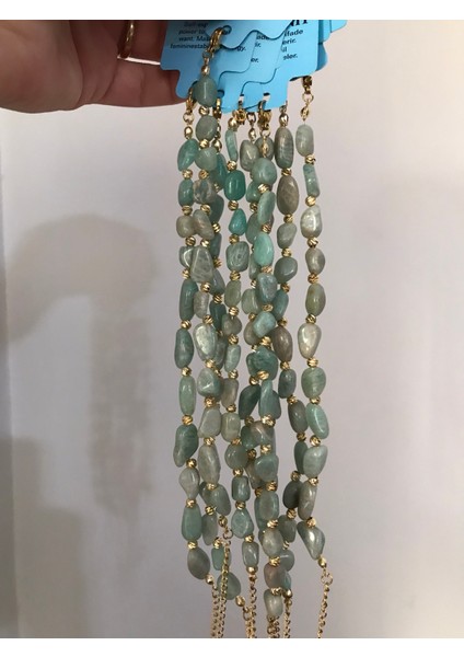 Aventurin Doğal Taş Bileklik – Şifa ve Pozitif Enerji Için Kadın Takı Modeli modelleri