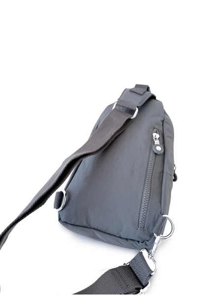 Kadın Suya Dayanıklı Krinkıl Kumaş Çapraz Askılı Günlük Çanta Füme fiyatları