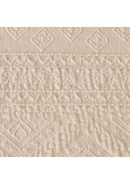 Soft Salhi Çift Kişilik Yatak Örtüsü Seti - Krem - 230X240 cm fiyatları