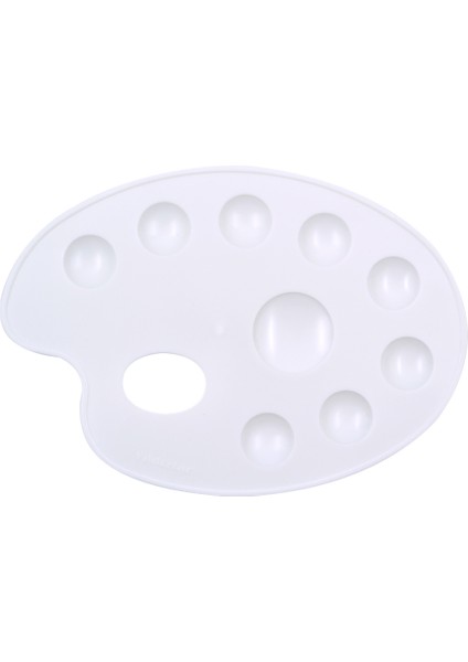 KOD:138 Büyük Godeli Oval Resim Paleti