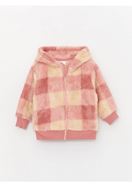 Lcw Baby Ekru Kapüşonlu Pelüş Uzun Kollu Kız Bebek Hırka ve Tayt 2'li Takım fiyatları