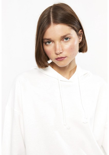 Lcw Vision Ekru Kadın Hoodie modelleri