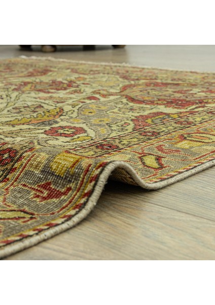 Zerivan Çiçek Tasarımlı Vintage Halı 130X220 cm indirimleri