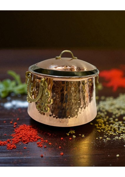 - El Dövmesi Kalın Bakır Tencere 6 Litre – 2200 Gram Ağırlığında, El Işçiliği, Kapaklı, Sağlıklı ve Dayanıklı Bakır Mutfak Tenceresi fırsatları