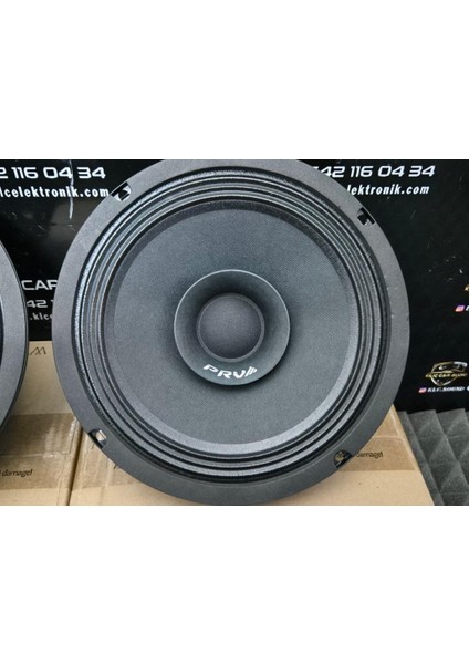 Prv 8FR250 20 cm Üst Seviye Full Range Midrange 2 Adet 1 Takım