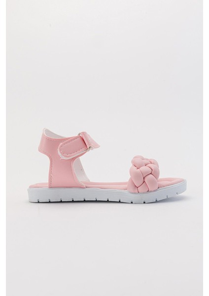 Cırtlı Örgülü Çocuksandalet 24-29 Pudra fiyatları