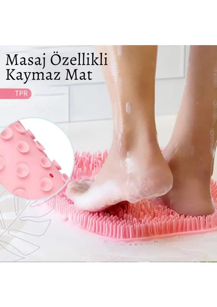 Vantuzlu Silikon Banyo Fırçası ile Ayak Masaj Pedi, Sırt Kesesi ve Vücut Yıkama Lifi – Duşta Konforlu, Hijyenik ve Rahatlatıcı Kullanım İçin Çok Amaçlı Banyo Aksesuarı fırsatları