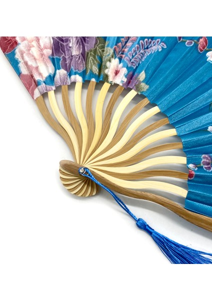 -kaliteli Şık Turkuaz Mavisi Japon Yelpazesi fırsatları