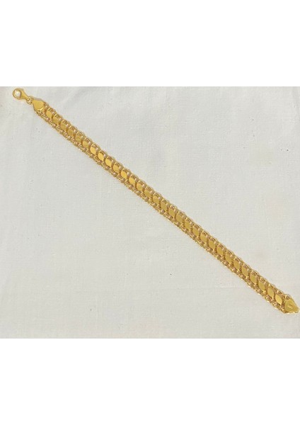 Geniş Pullu Altın Bileklik fiyatları