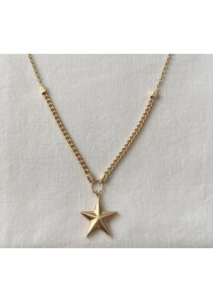 Yıldız Altın Kolye