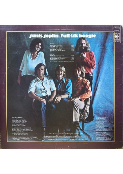 Janis Joplin – Pearl fiyatları