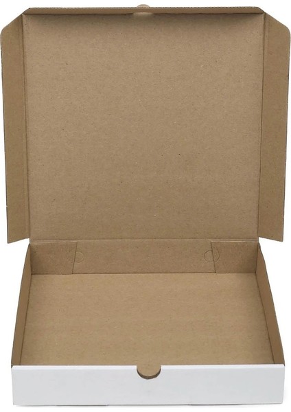 Yuvarlak Tepsiye Uygun Oluklu Beyaz Tepsi Baklava Kutusu 46.5*46.5*4.5 cm fırsatları