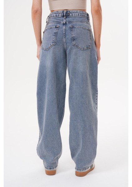 Kadın Baggy Düşük Bel Pantolon modelleri