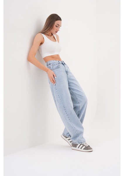 Kadın Baggy Düşük Bel Pantolon modelleri