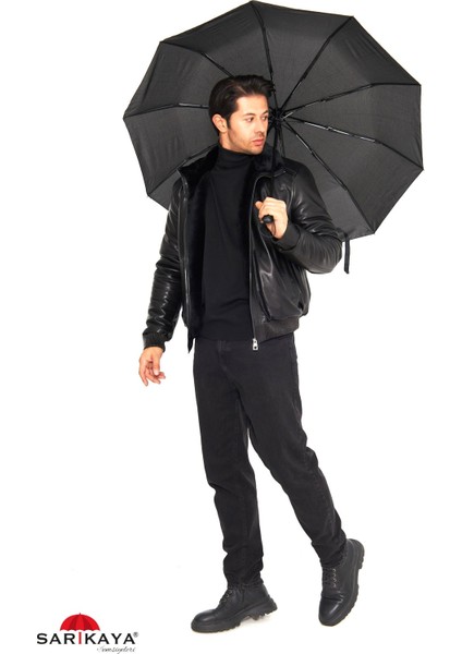 Tam Otomatik 10 Tel Erkek Şemsiye