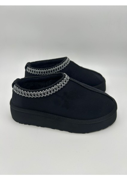 Kalın Tabanlı Içi Kürklü Kadın Sabo Bot indirimleri