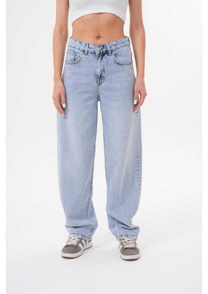 Kadın Baggy Düşük Bel Pantolon indirimleri