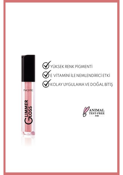 Glimmer Gloss Işıltılı Nemlendirici Dudak Parlatıcısı - 20 Sugar Baby fiyatları