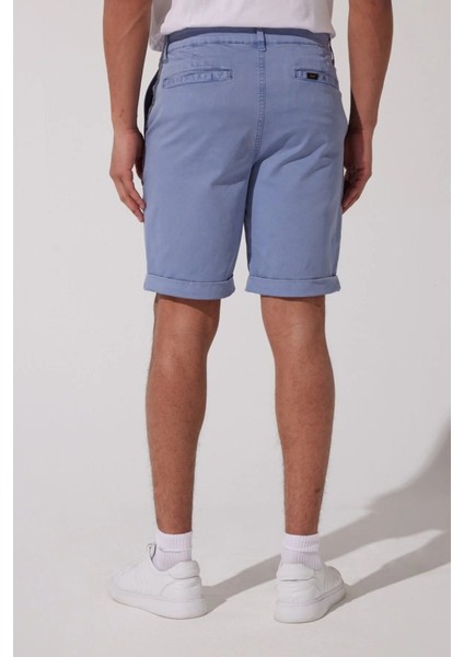Regular Fit Normal Kesim Normal Bel Haki Esnek Şort