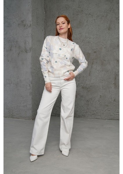 Soft Desenli Yumoş Kazak modelleri