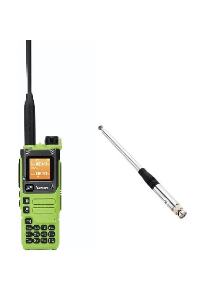 Kalitesi ile Quansheng Uv-K6 El Telsizi 27 Mhz Cb Anten Paket Yeşil