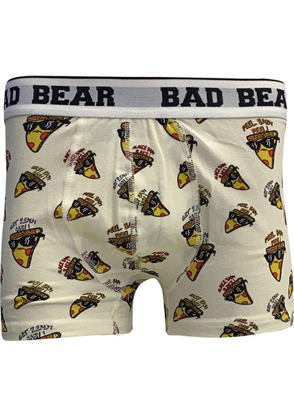 Pizza Erkek Desenli Boxer
