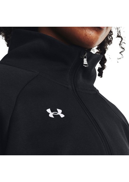 Kadın UA Rival Fleece ½ Fermuarlı 1379492-001