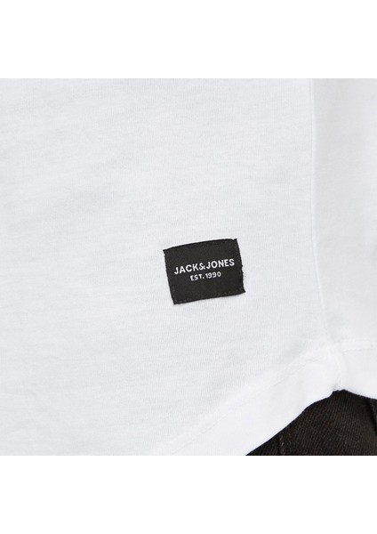 Bisiklet Yaka Rahat Kesim Tişört-Noa