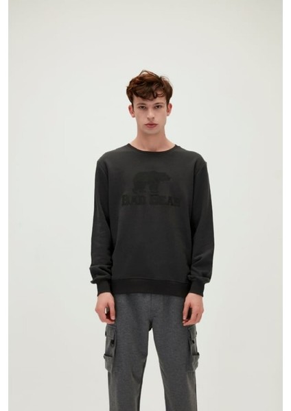 Bad Bear Crewneck Erkek Siyah Sweatshirt 20.02.12.011-C02 fiyatları